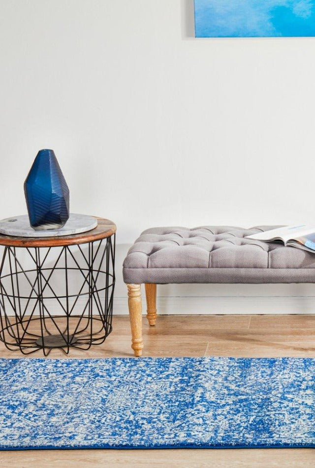 Charmed Pre-made Hall Runner | Royal Blue