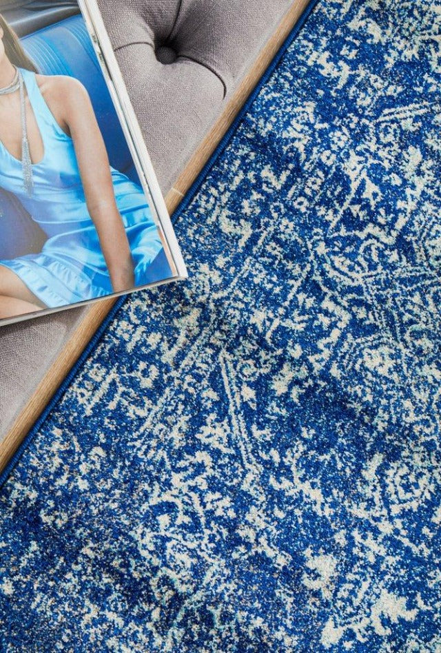 Charmed Pre-made Hall Runner | Royal Blue