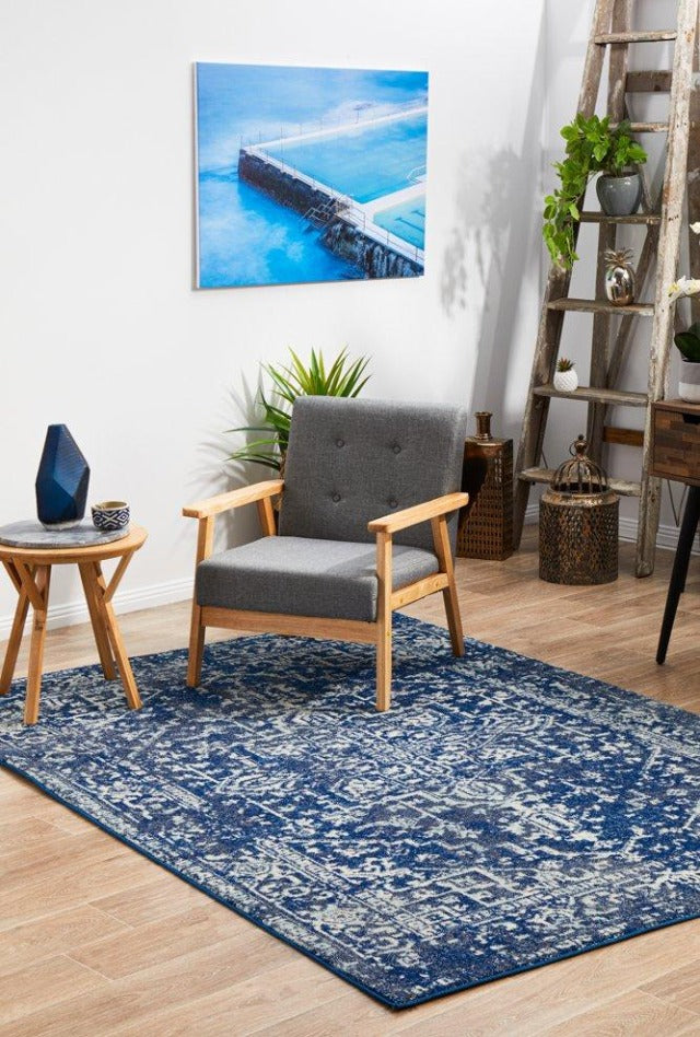 Charmed Rug | Royal Blue