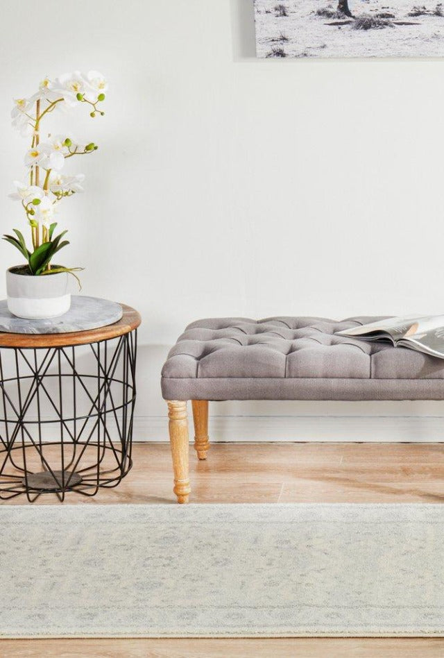 Winter Pre-made Hall Runner | Off White