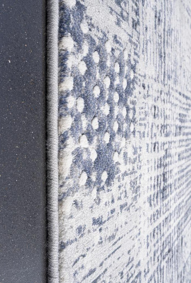 Franklin Bingham Rug | Blue & White