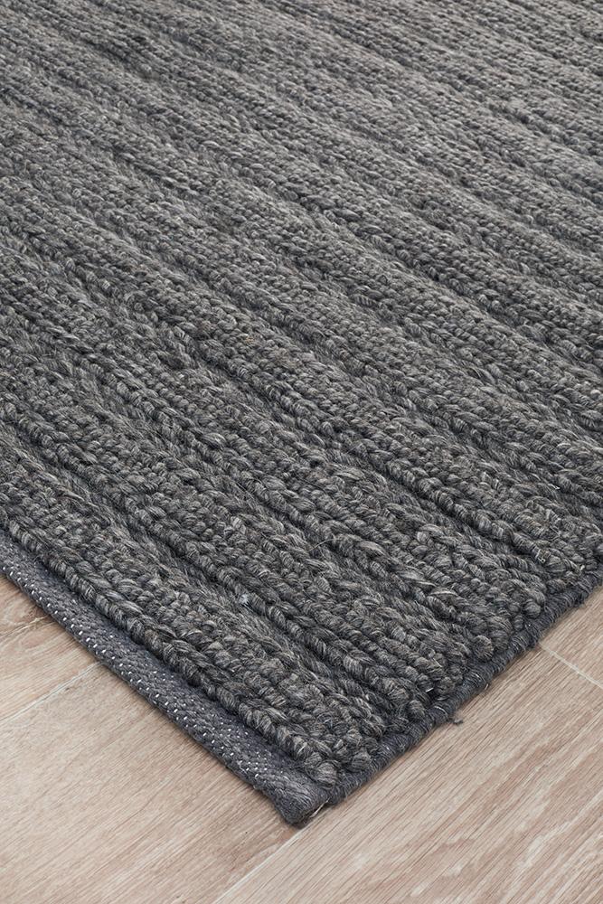 Cambridge Floor Rug | Charcoal