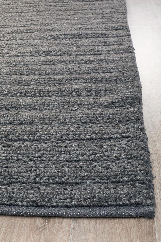 Cambridge Floor Rug | Charcoal
