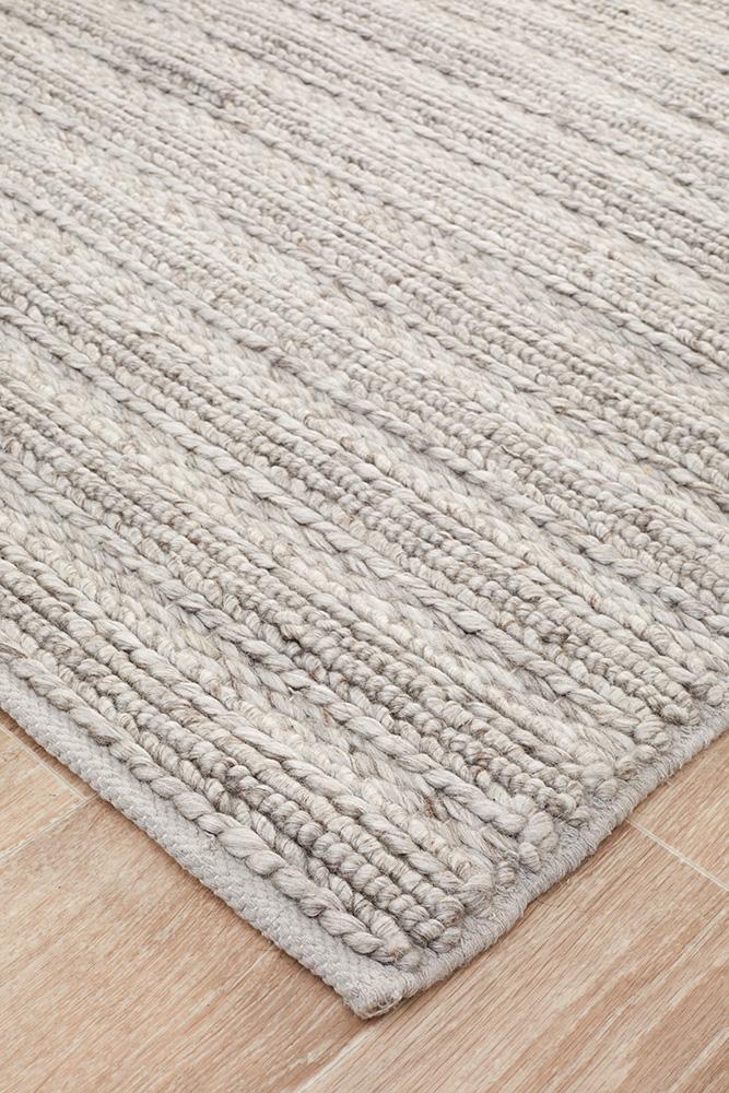 Cambridge Floor Rug | Silver