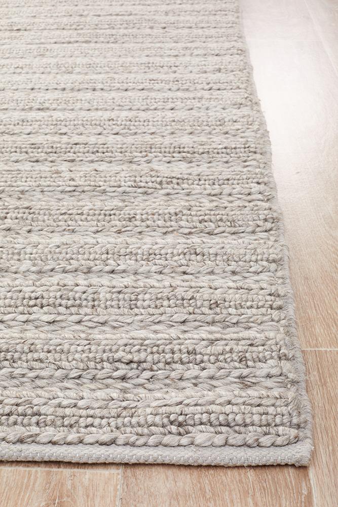 Cambridge Floor Rug | Silver