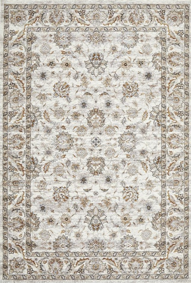 Bone Jaipur Rug | Beige Mustard