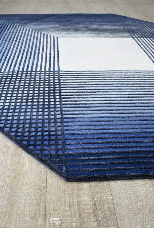 Jagged Square Rug | Admiral - Enquire now for availability