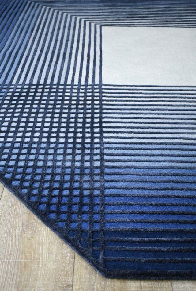 Jagged Square Rug | Admiral - Enquire now for availability