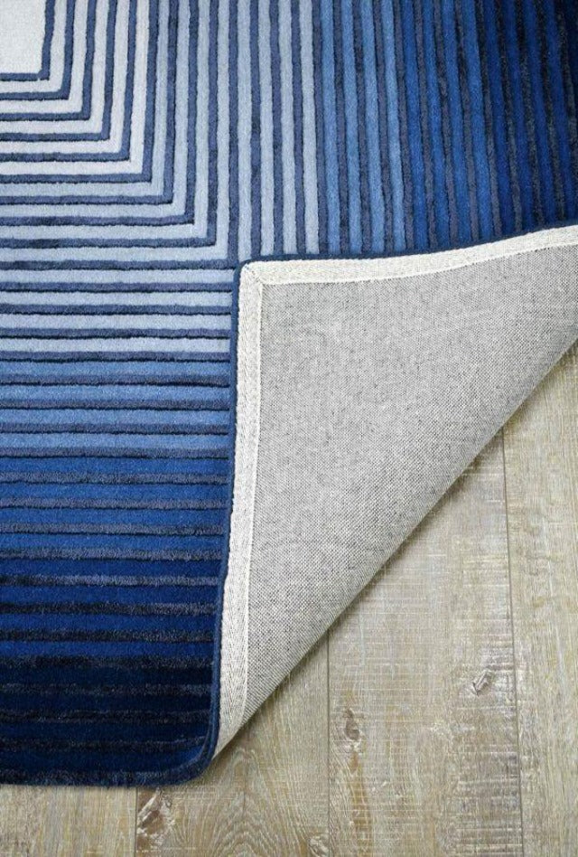 Jagged Square Rug | Admiral - Enquire now for availability