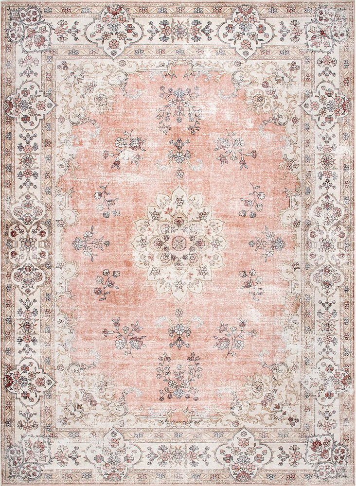 Kindred Coco Peach Rug | Machine Washable