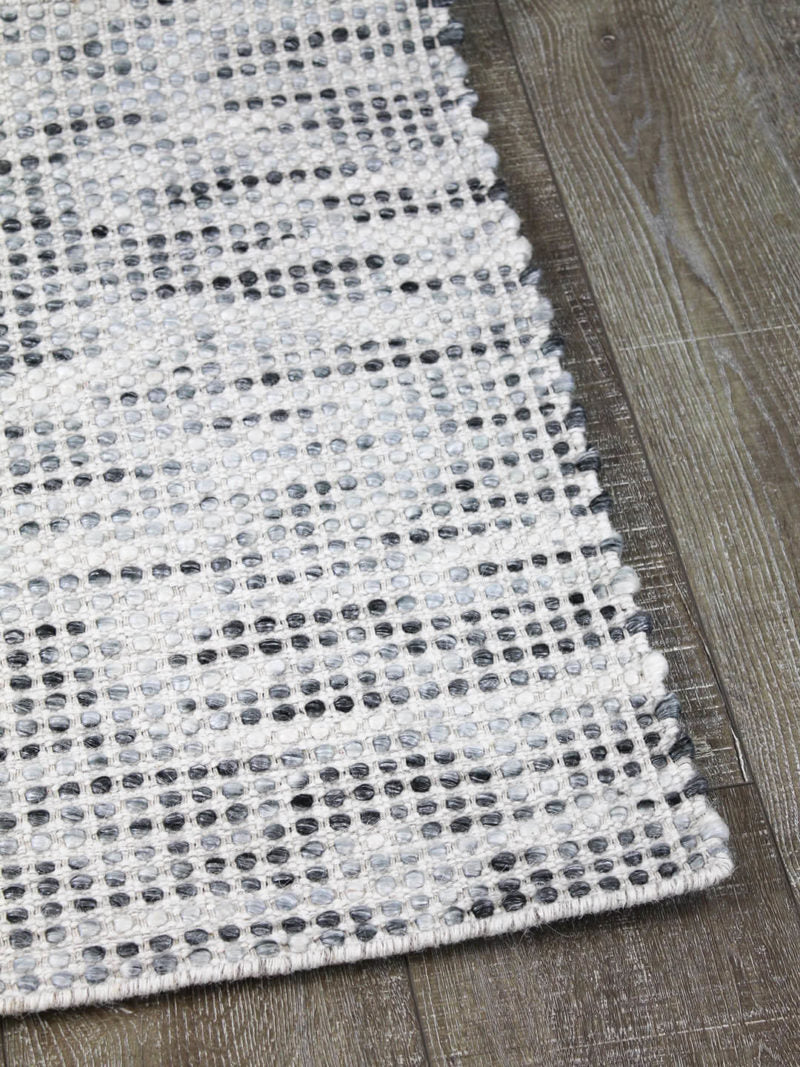 Kobe Mist Rug | Ivory & Grey - Enquire for availability