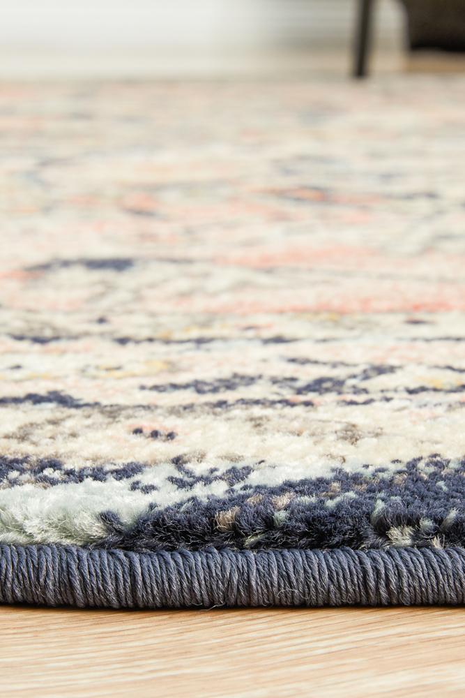 Legacy 851 Round Rug | Rose Brick