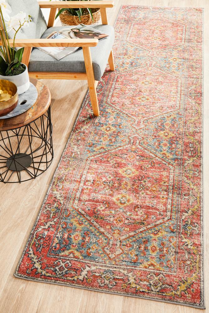 Legacy 856 Crimson Runner Rug | Sharon & Ankur Kitchen Week 2022