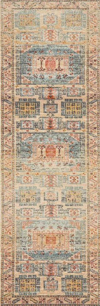 Legacy 859 Sky Blue Runner Rug