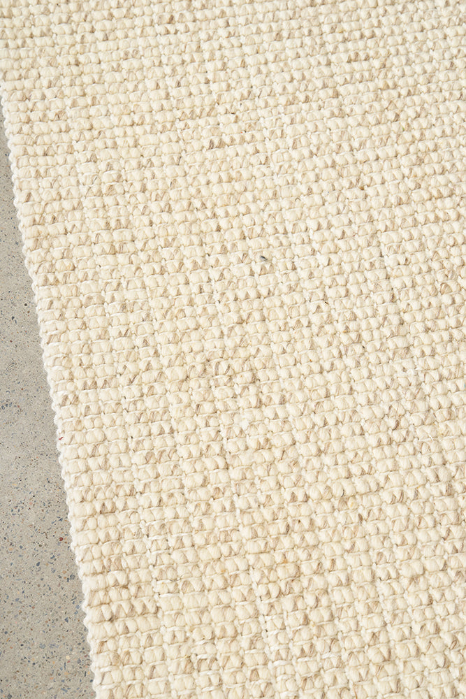 Madras Parker Cream Runner Rug