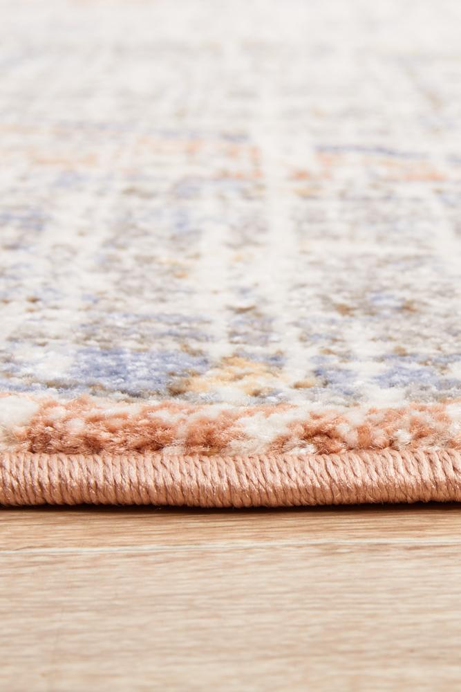 Mayfair Lorissa Peach Round Rug