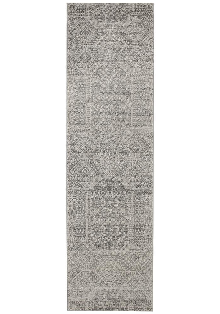 Mirage Temple Rug | Silver Grey Rug