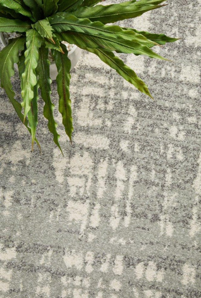 Ashley Round Rug | Silver Grey