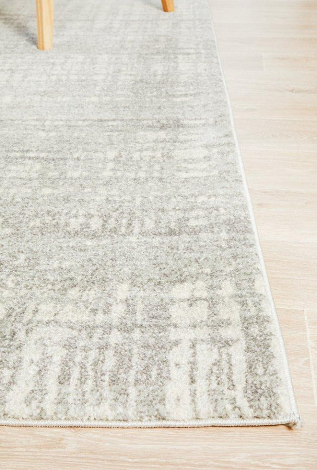 Ashley Floor Rug |  Silver Grey