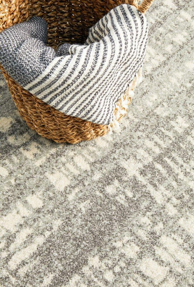 Ashley Floor Rug |  Silver Grey