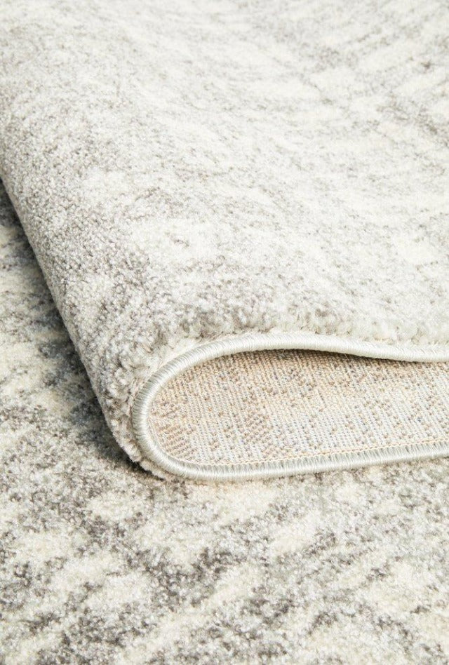 Ashley Floor Rug |  Silver Grey