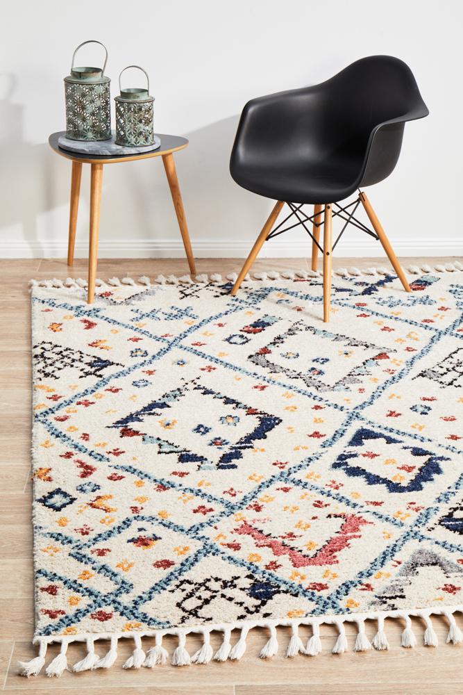 Marrakesh Floor Rug | 111 White