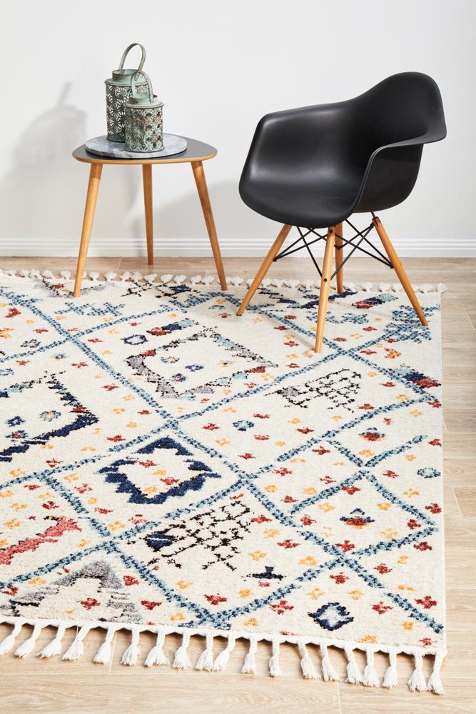 Marrakesh Floor Rug | 111 White