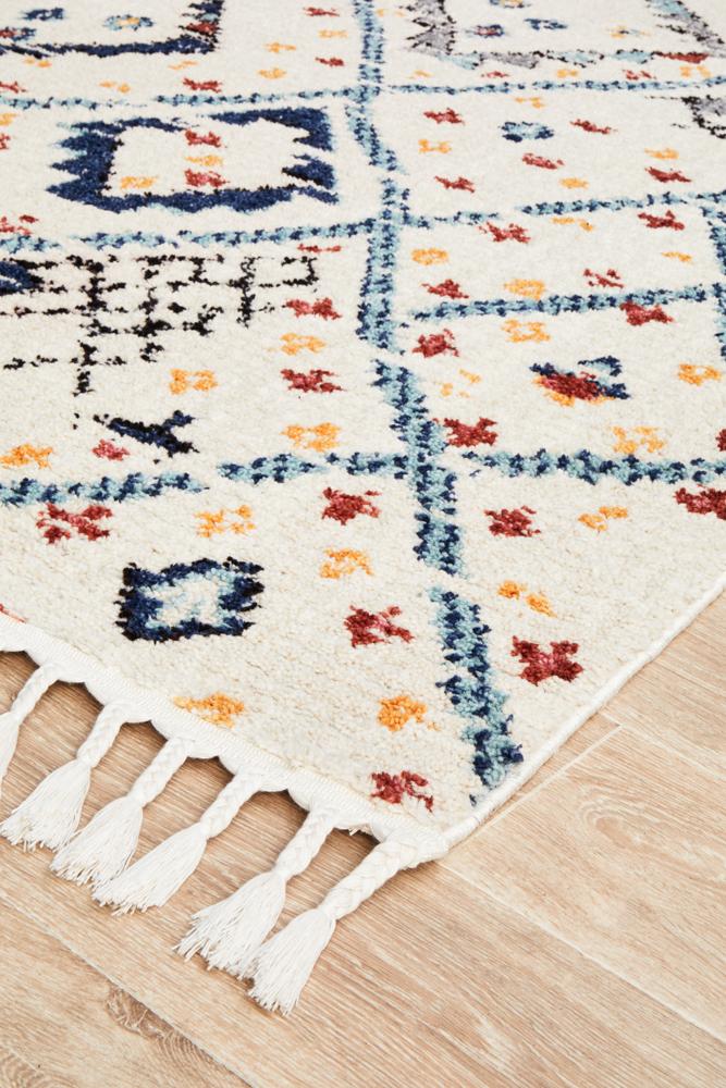 Marrakesh Floor Rug | 111 White