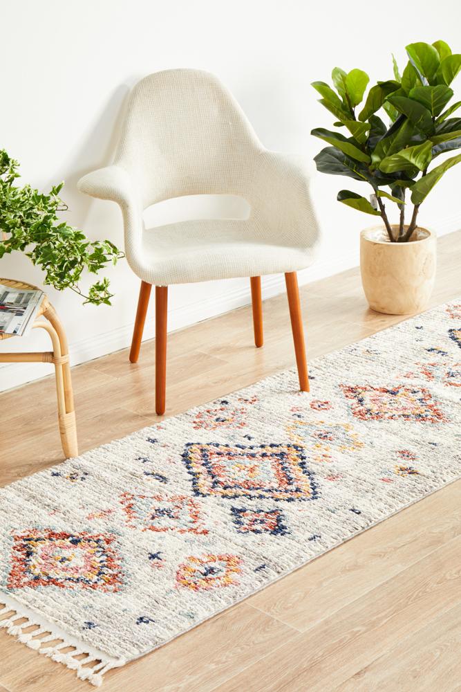 Marrakesh Premade Hall Runner | 222 Silver