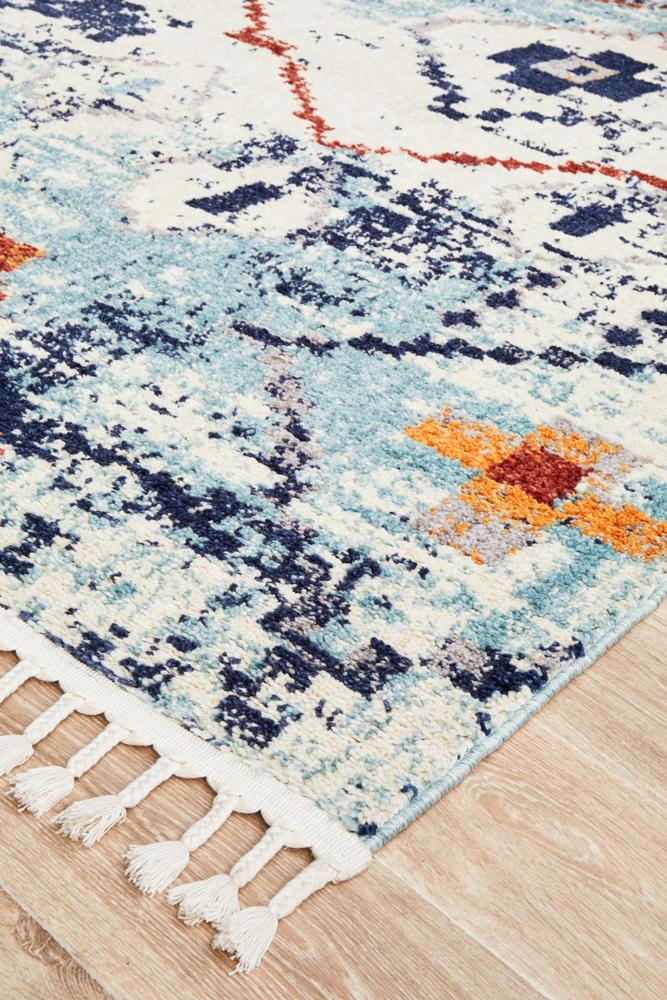 Marrakesh Floor Rug | 444 Blue