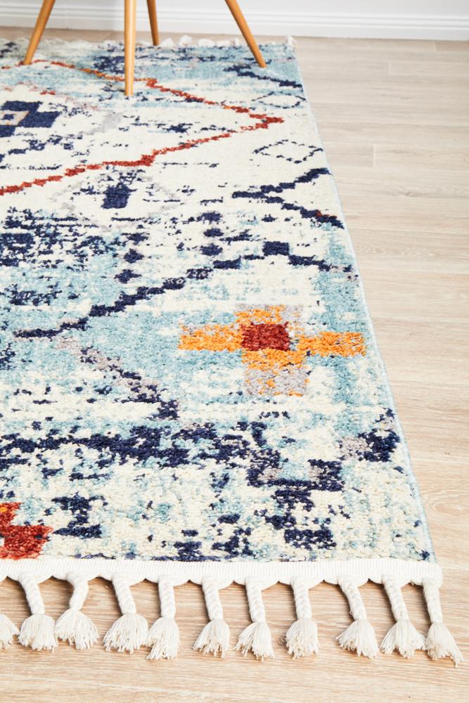Marrakesh Floor Rug | 444 Blue