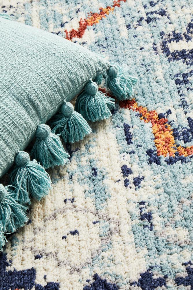 Marrakesh Floor Rug | 444 Blue