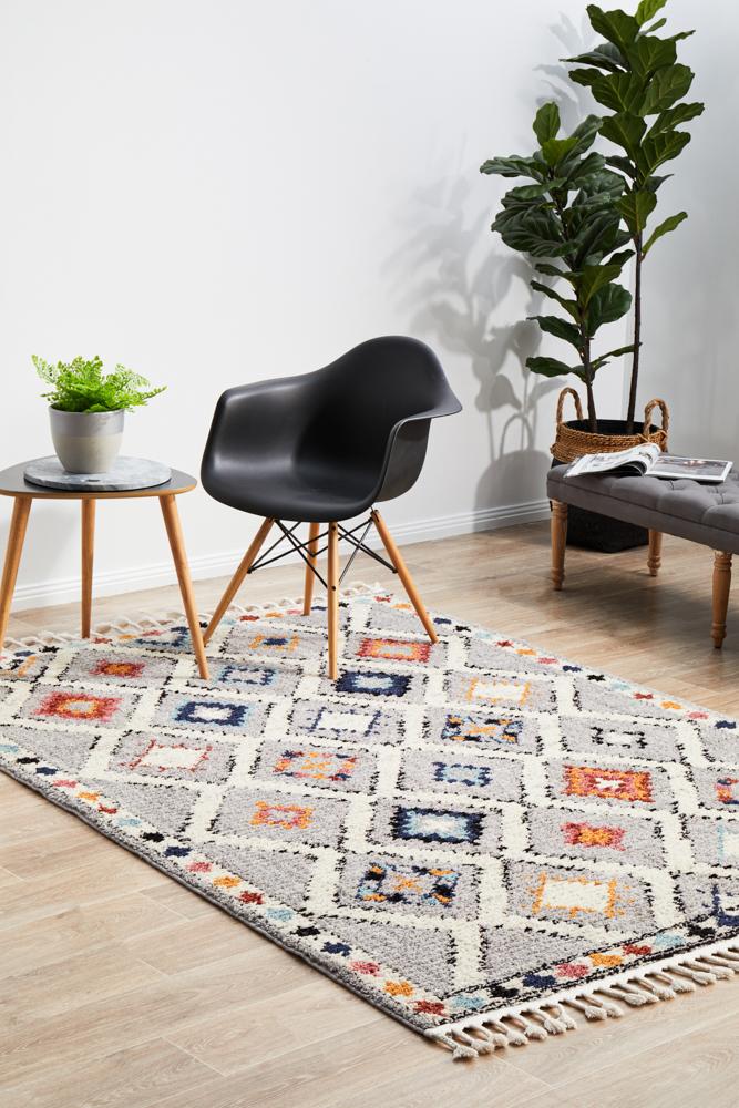 Marrakesh Floor Rug | 555 Grey
