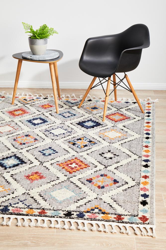 Marrakesh Floor Rug | 555 Grey