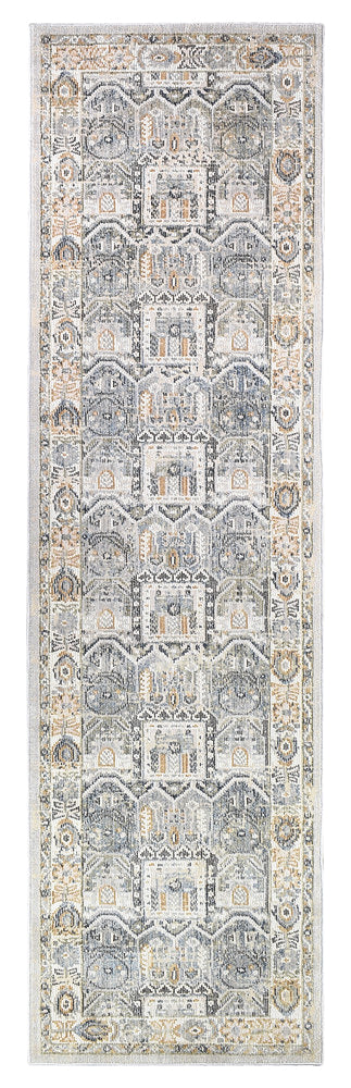 Medina Blue Grey Rug 0319A