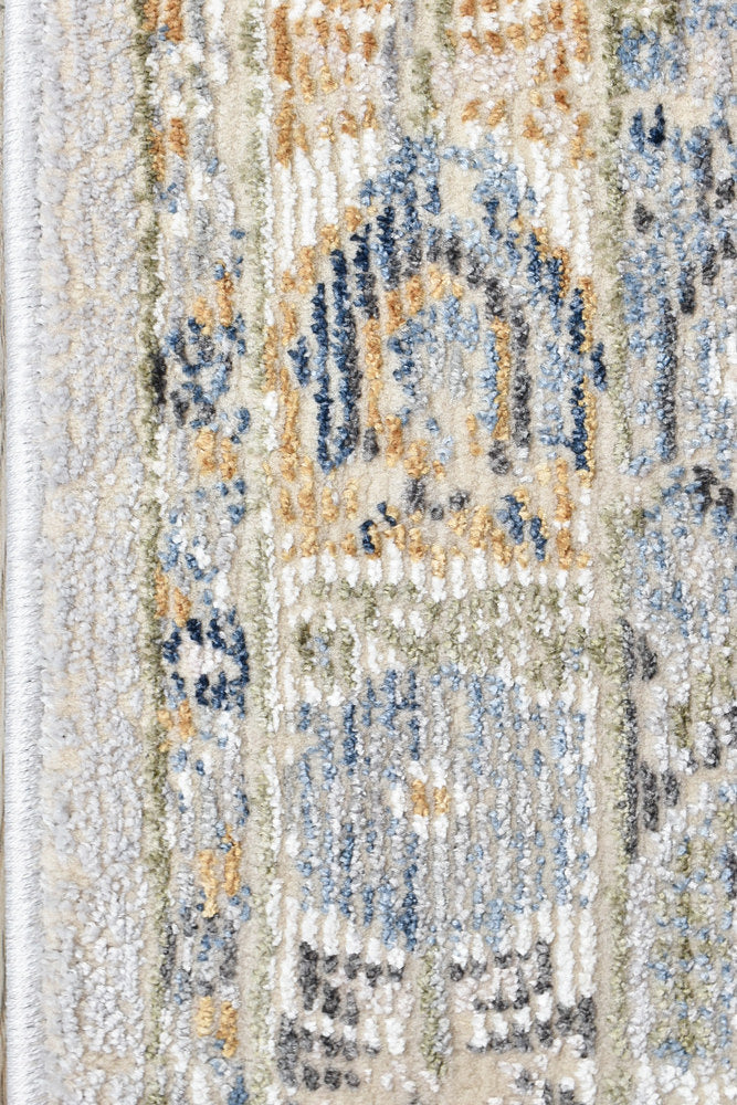 Medina Blue Grey Rug 0319A