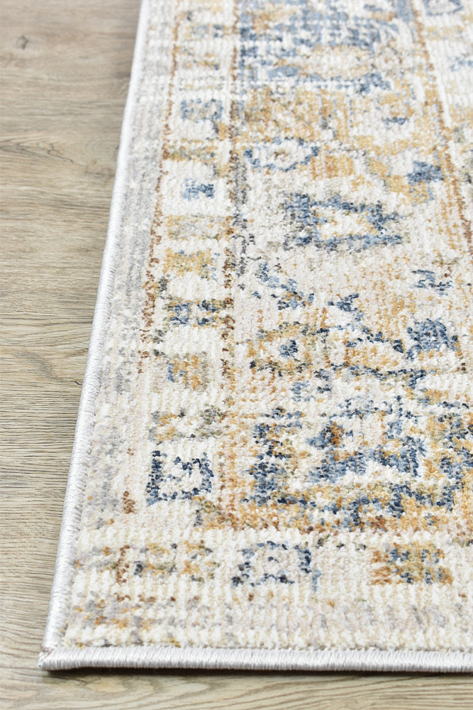 Medina Blue Grey Rug 0321B