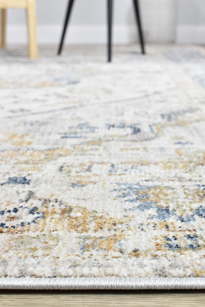 Medina Blue Grey Rug 0321B