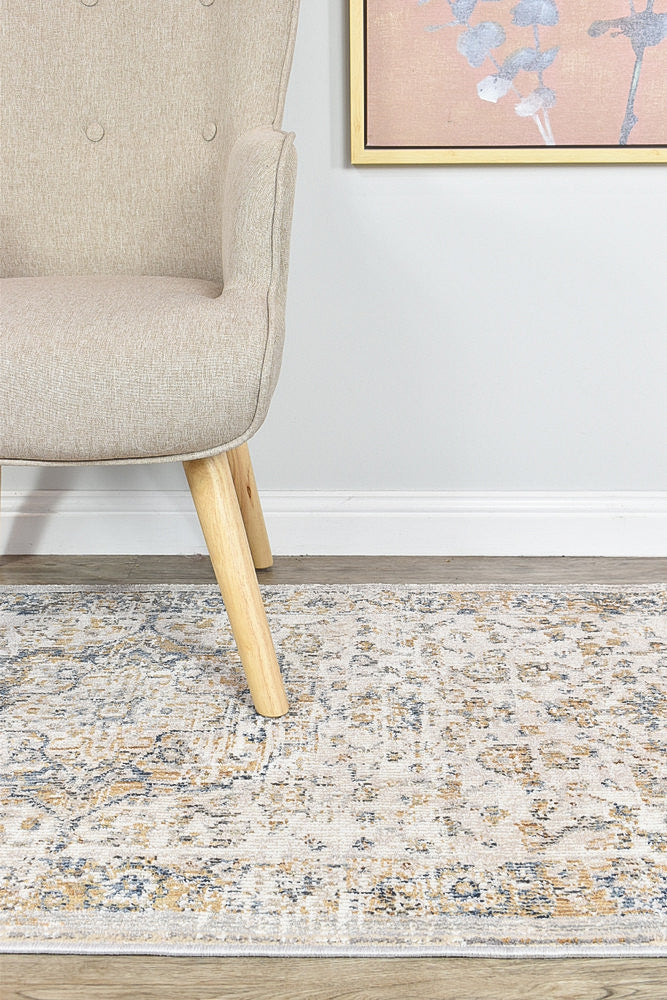 Medina Blue Grey Rug 0321B