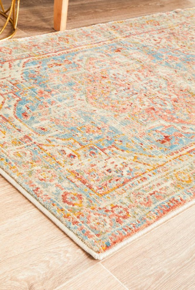 Tangier 110 Pre-made Hall Runner | Blue