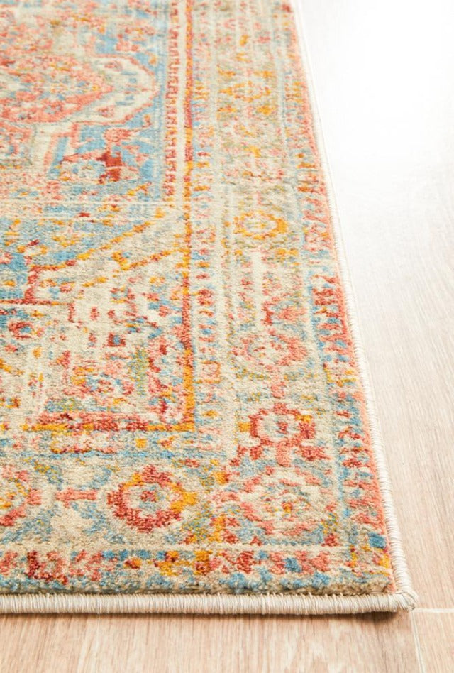 Tangier 110 Pre-made Hall Runner | Blue