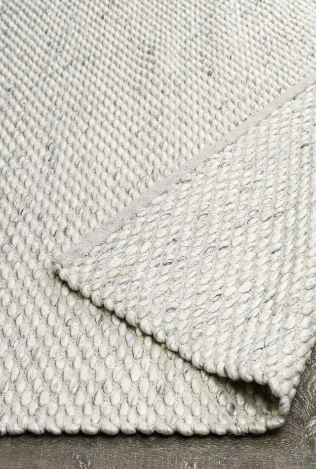Palmas Flatwoven Wool Rug | Ivory - Enquire now for availability