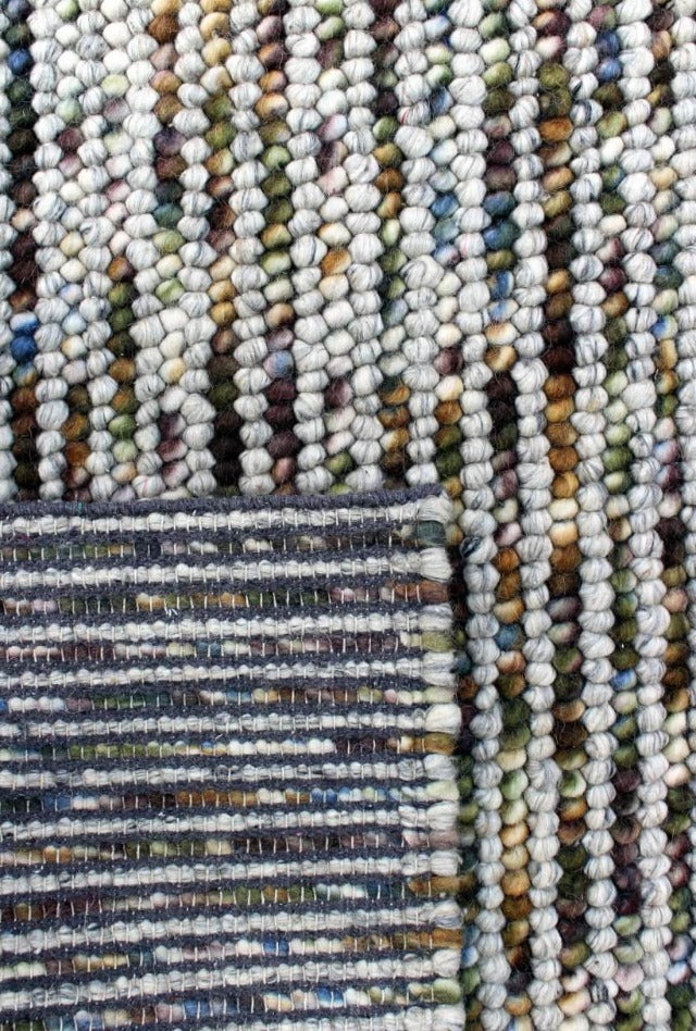 Rosetta Texture Rug | Green Multi