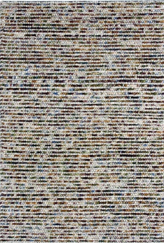 Rosetta Texture Rug | Green Multi