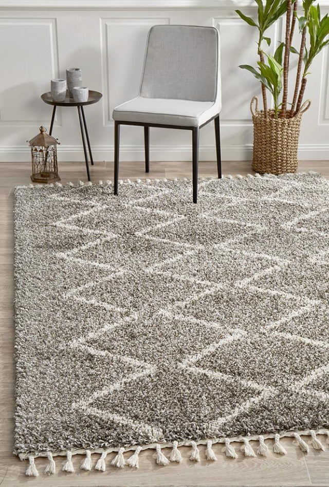 Moroc 11 Rug | Taupe Grey