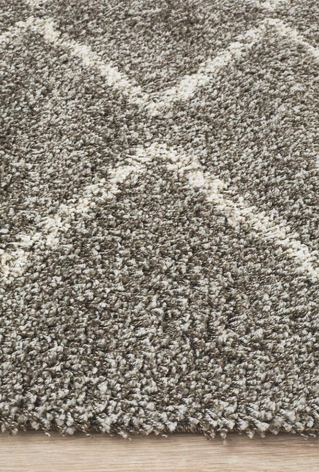 Moroc 11 Rug | Taupe Grey