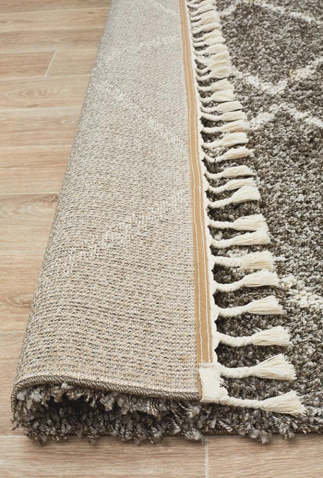Moroc 11 Rug | Taupe Grey