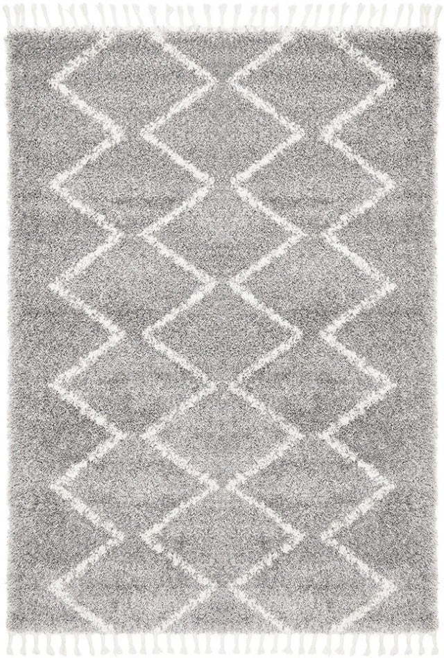 Moroc 11 Rug | Silver