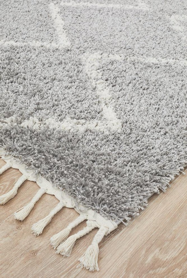 Moroc 11 Rug | Silver