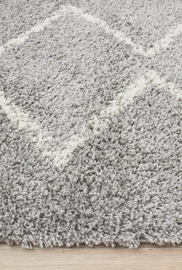Moroc 11 Rug | Silver